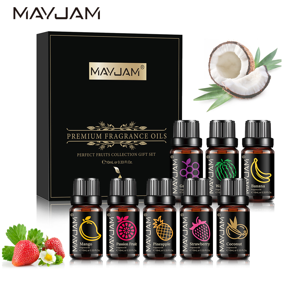 Soap Making Essentials - MAYJAM Geuroliën Set 8 stuks Geschenkdoos