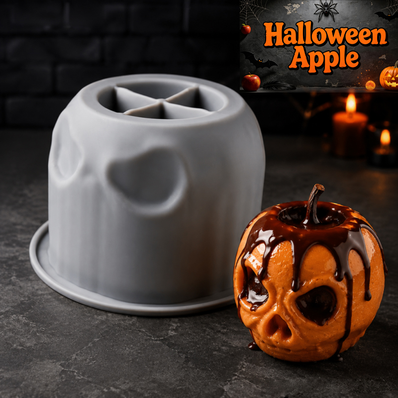 Soap Making Tutorial - Halloween schedel appel siliconen mal, creatief
