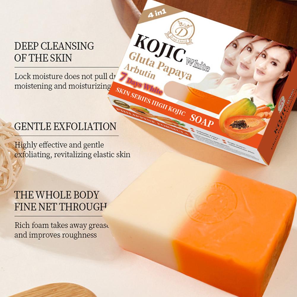 Essential Oil Soap - 160g Papaya Kojic Acid Essentiële Olie