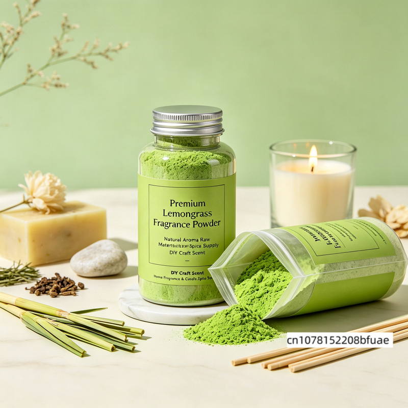 Soap Making Raw Material - Premium citroengras geurpoeder, natuurlijke aroma grondstof
