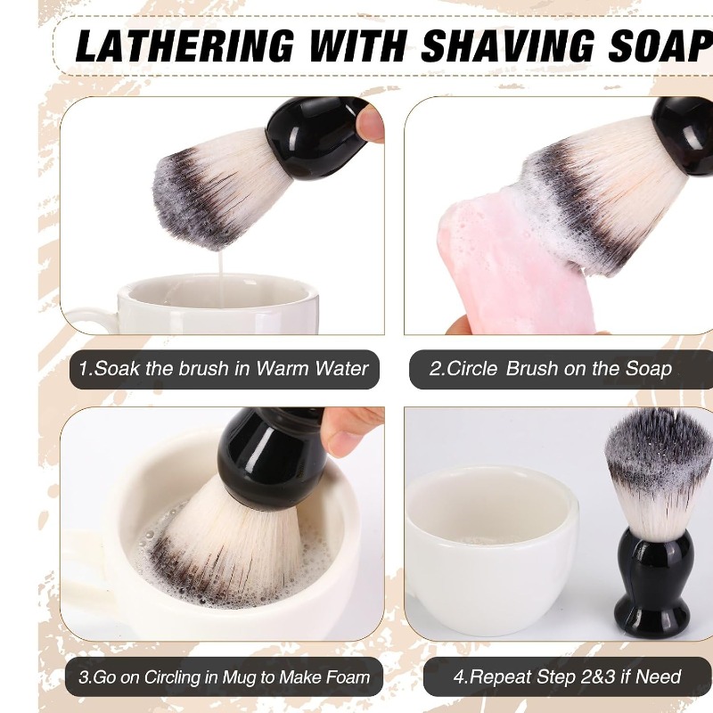 1 stuks baardscheerkwast, hout - Soap Making Tutorial recensie en prijs