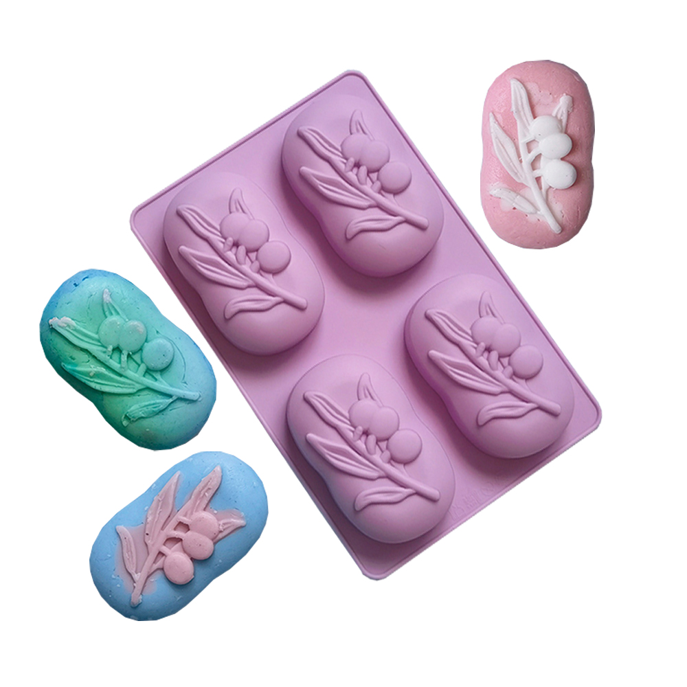 4-holtes ovale olijfboom silic - Soap Making Lab recensie en prijs