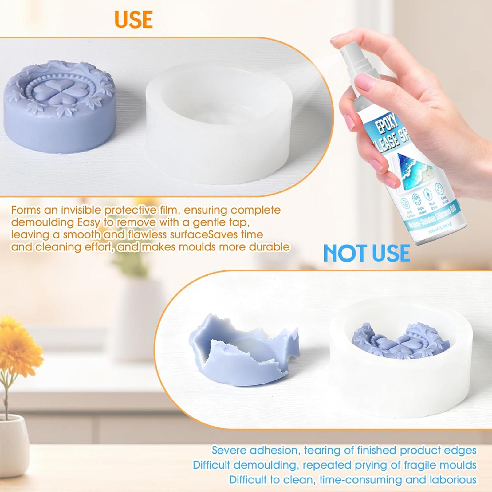 Siliconen ontvormspray Epoxy o - Soap Making Bar recensie en prijs