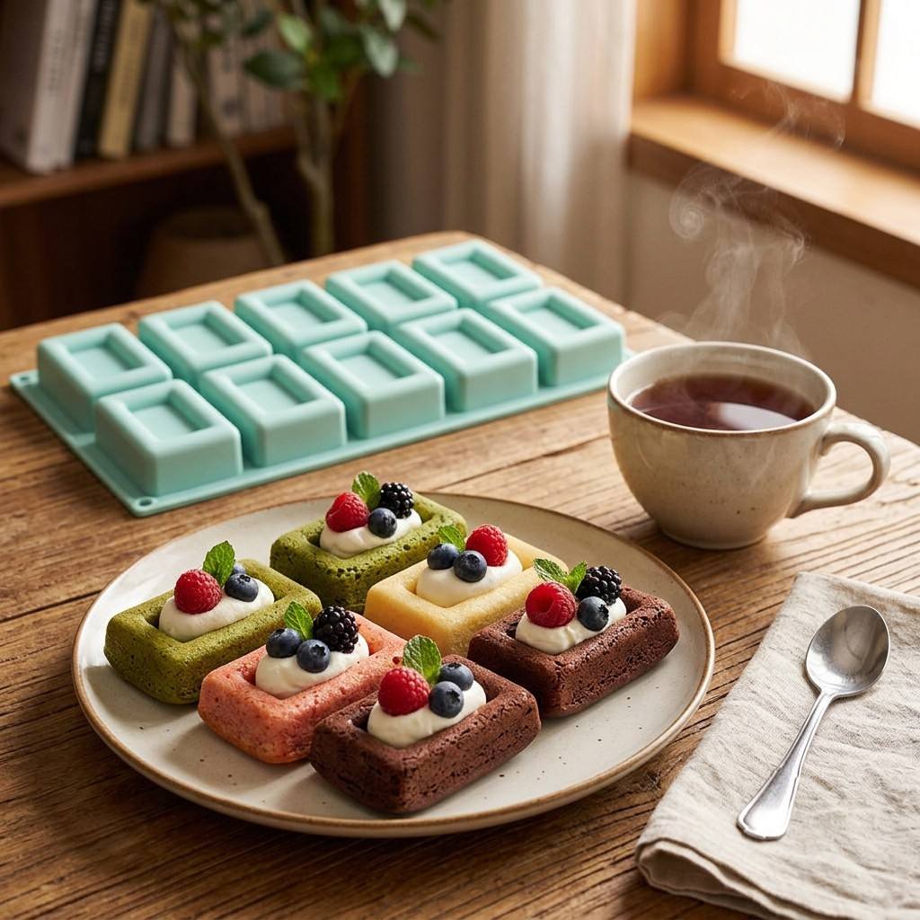 Anti-aanbak 10-gaats rechthoek - Soap Making Tutorial recensie en prijs
