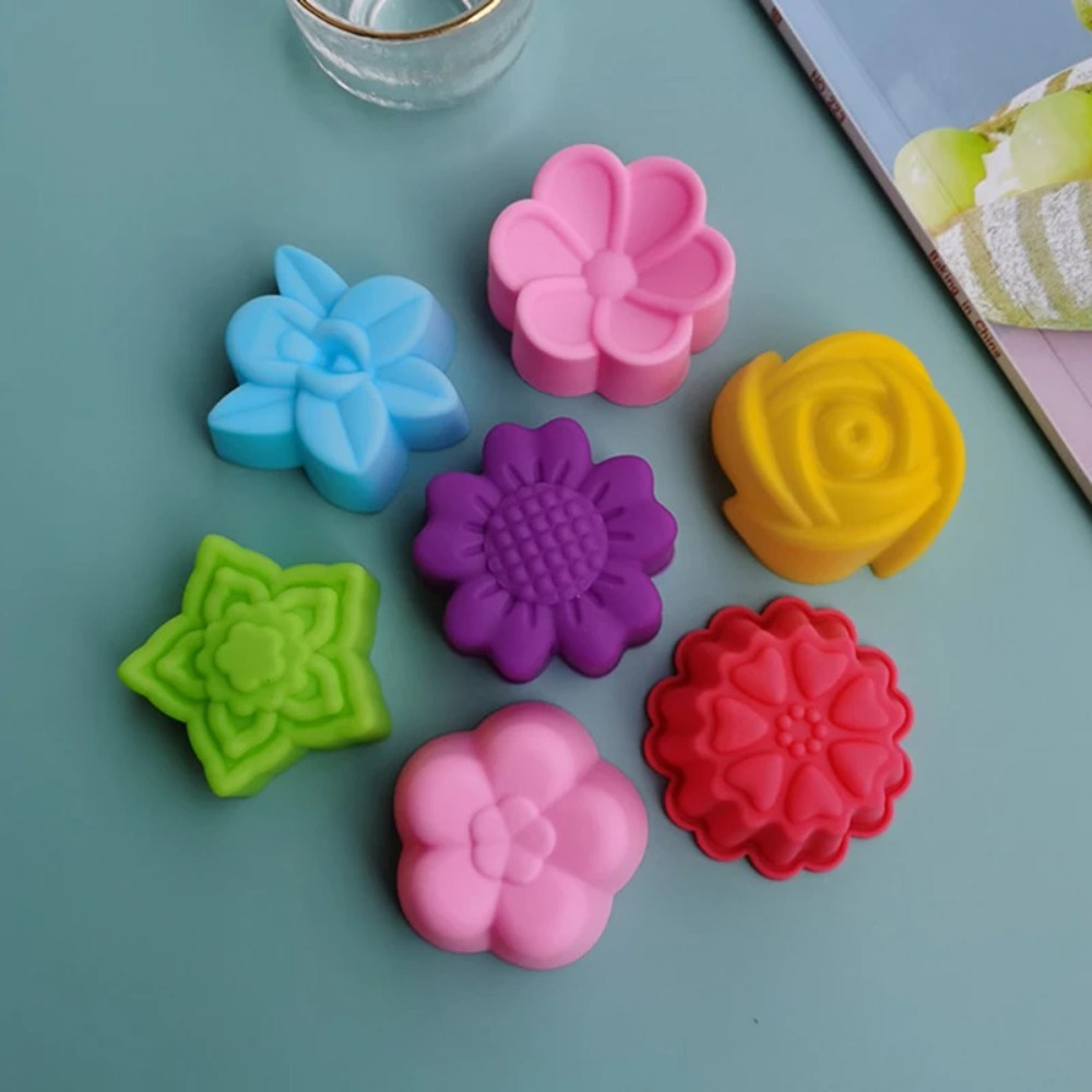 Leuke 5 cm bloem siliconen cak - Soap Making Tutorial recensie en prijs