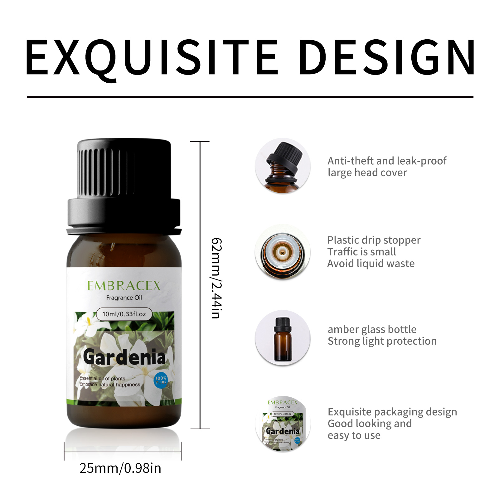 10ml Gardenia Geurolie Massage - Soap Making Essentials recensie en prijs