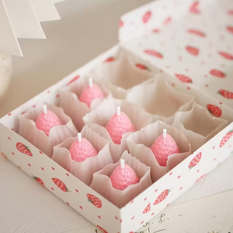Aardbei siliconen kaarsvorm vo - Soap Making Bar recensie en prijs