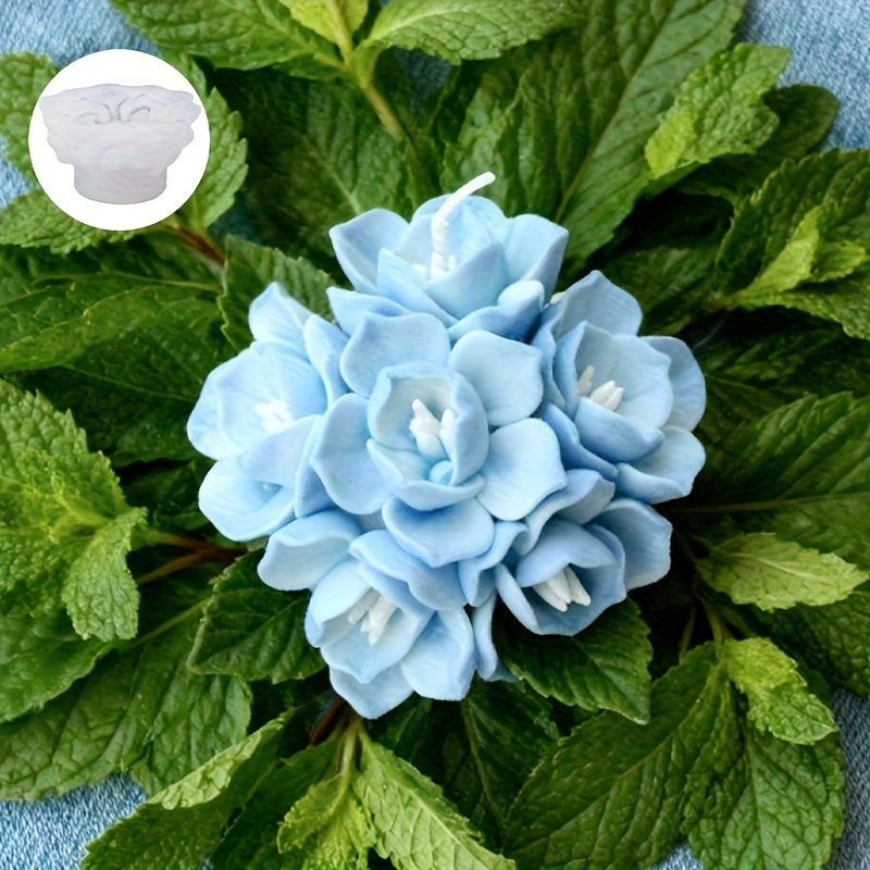 1 siliconen mal voor hortensia - Soap Making Bar recensie en prijs