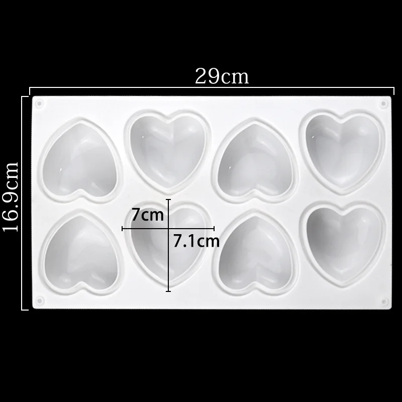 Liefde Hart Siliconen Zeep Sch - Soap Making Bar recensie en prijs