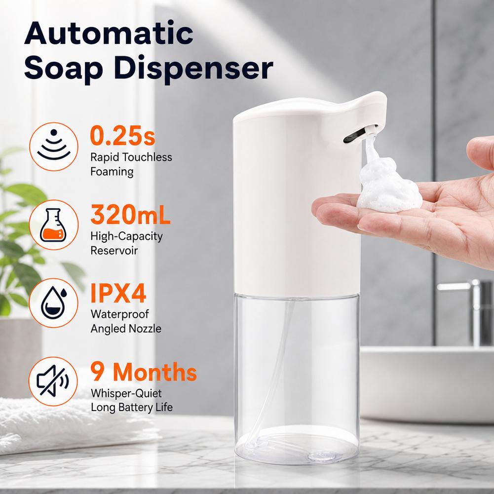 Automatische zeepdispenser, ze - Soap Making Lab recensie en prijs
