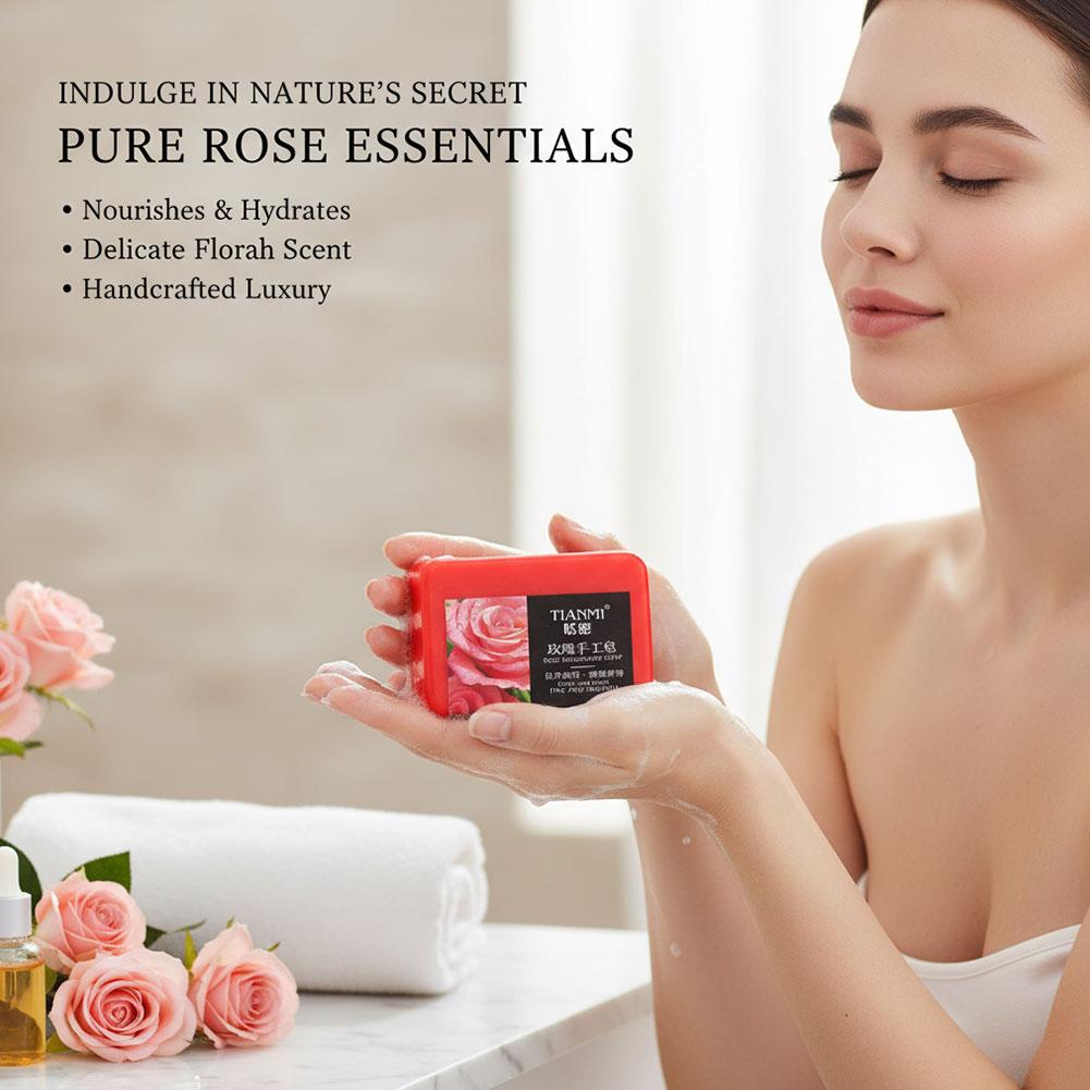 Rozenoliezeep Hydraterende rei - Essential Oil Soap recensie en prijs