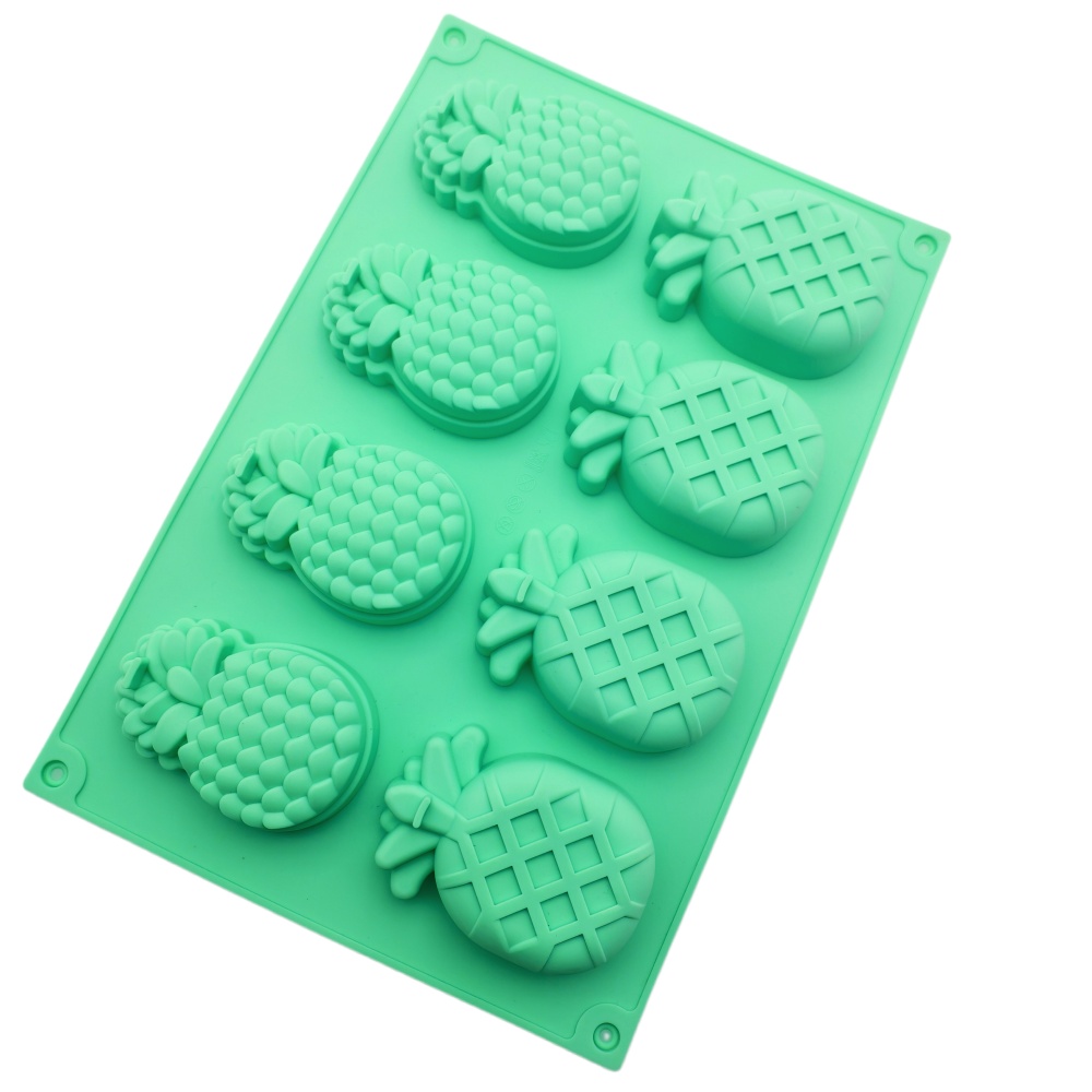 Ananasvormige siliconen cakevo - Natural Making Soap recensie en prijs