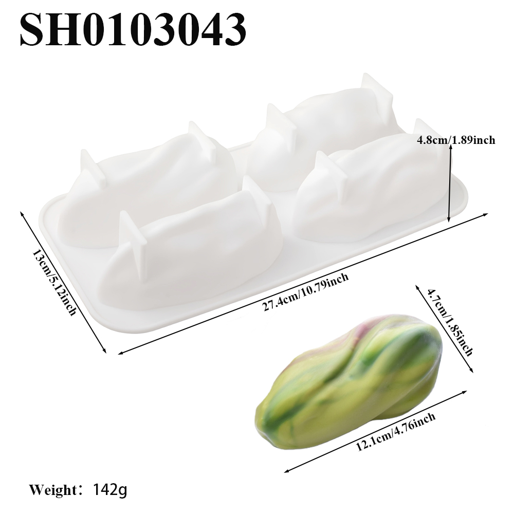 4 of 9-delige pistachevormige  - Soap Making Bar recensie en prijs