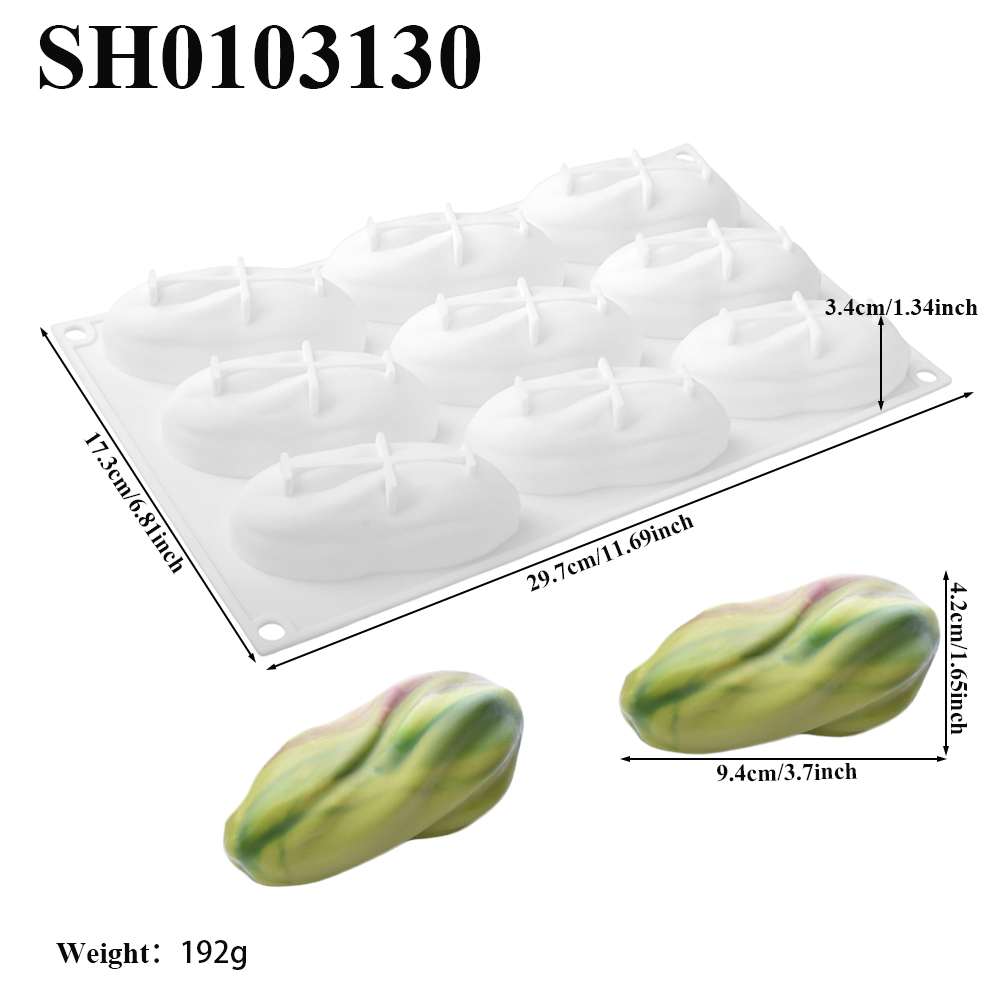 Pistachevormen 1 of 4 of 9-del - Soap Making Bar recensie en prijs