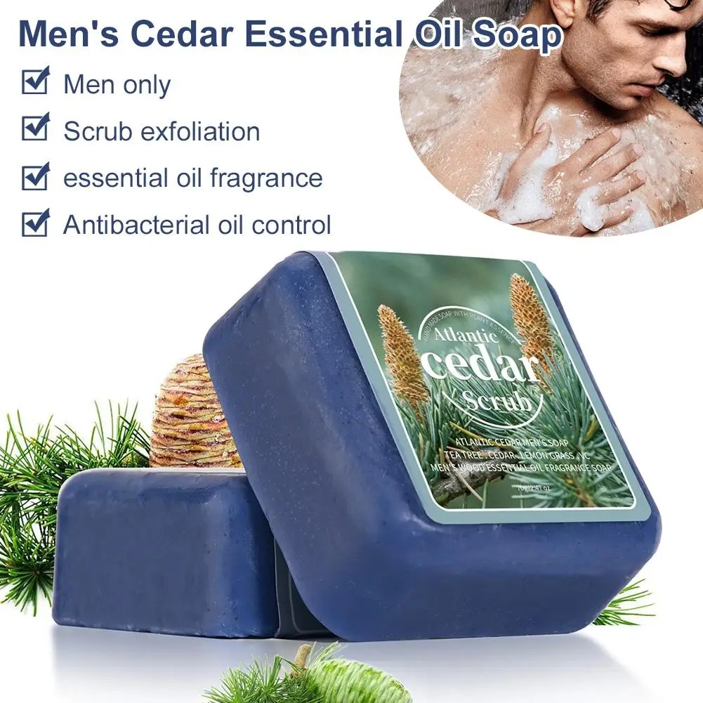 Cederoliezeep voor heren, draa - Essential Oil Soap recensie en prijs
