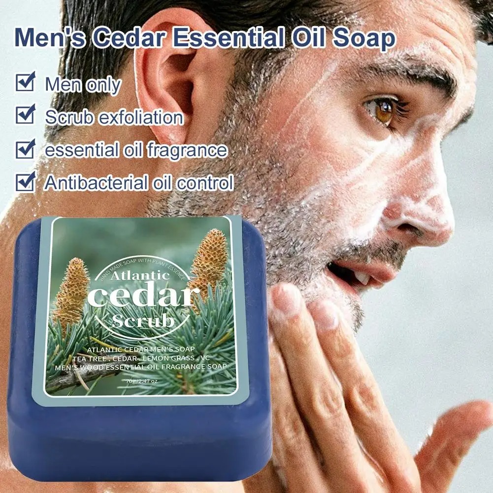 Cederoliezeep voor heren, draa - Essential Oil Soap recensie en prijs