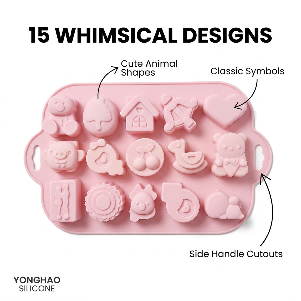 15-vormige gemengde cartoon si - Soap Making Bar recensie en prijs